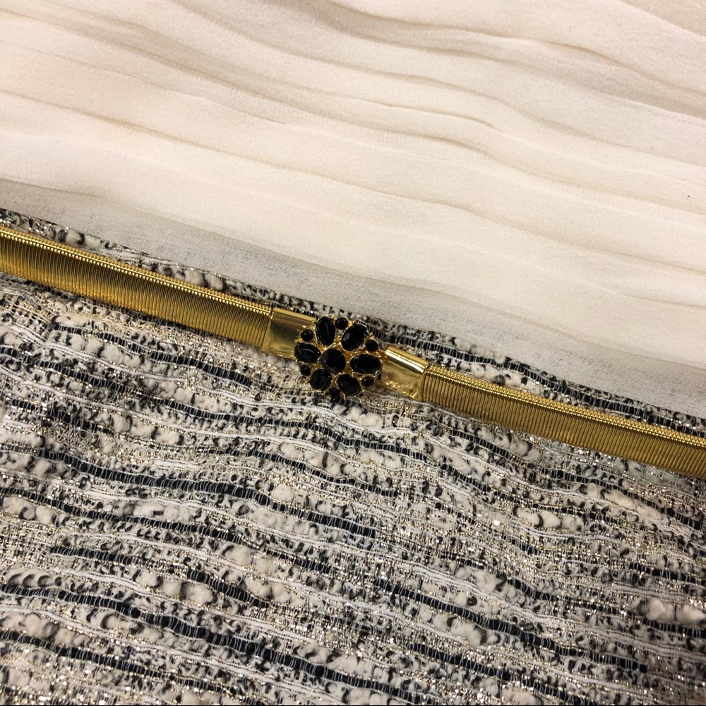 NWOT Alice + Olivia Elena Bustier silk dress Sz 4 - Picture 6 of 8